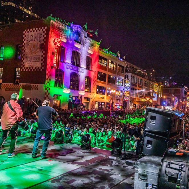 Musicians perform at July 4th in Nashville