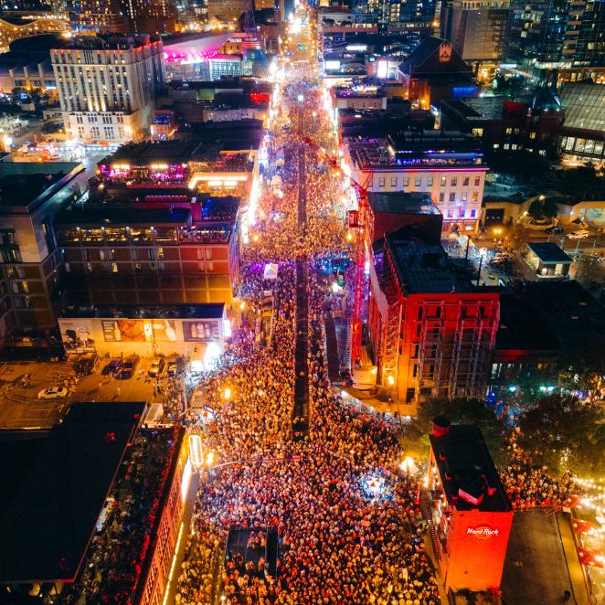 July 4th Aerial View