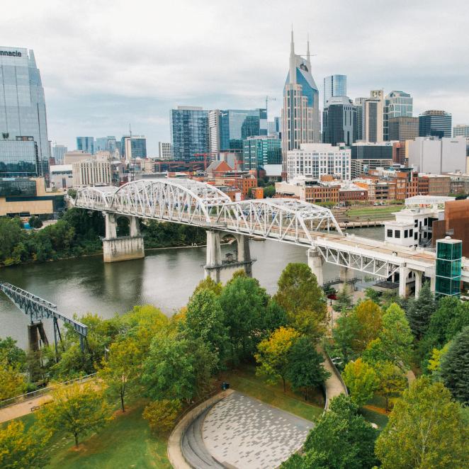 Downtown Nashville skyline
