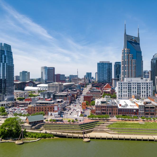 Downtown Nashville skyline