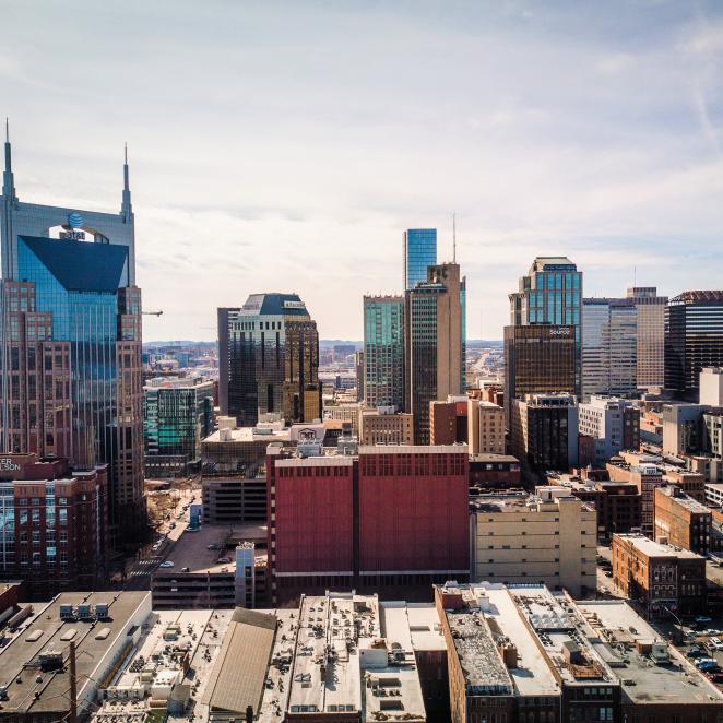 Skyline Batman Building