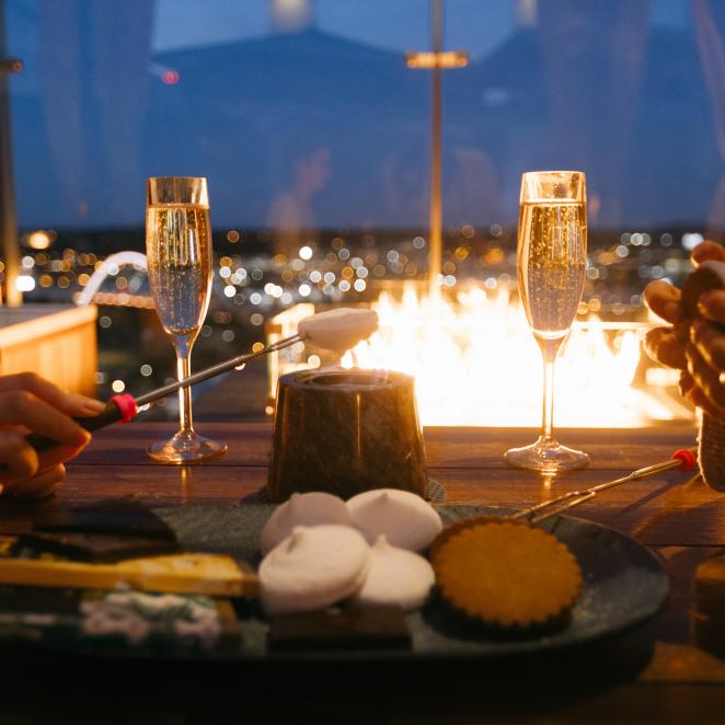 Fireside at Denim at The Jospeh