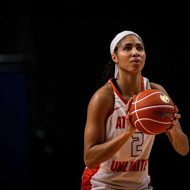 Athletes Unlimited Pro Basketball player