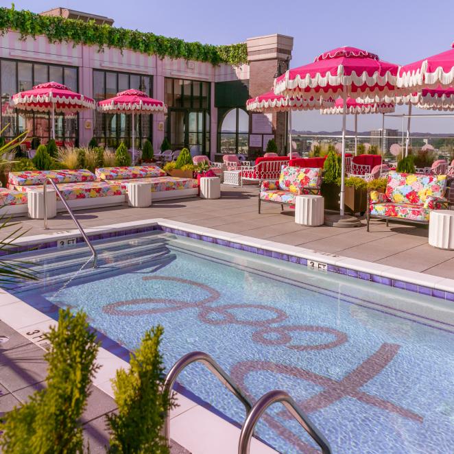 The Graduate rooftop pool