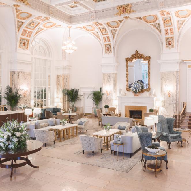 Hermitage Hotel lobby