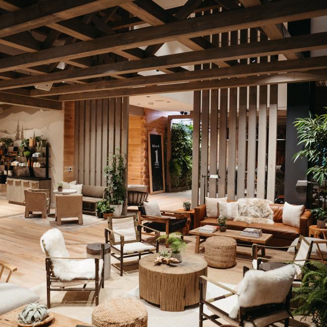 Hotel lobby