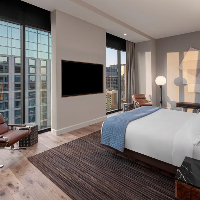 Hotel Room at The Joseph Hotel