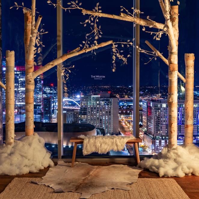 Winter Ski Chalet at the Westin