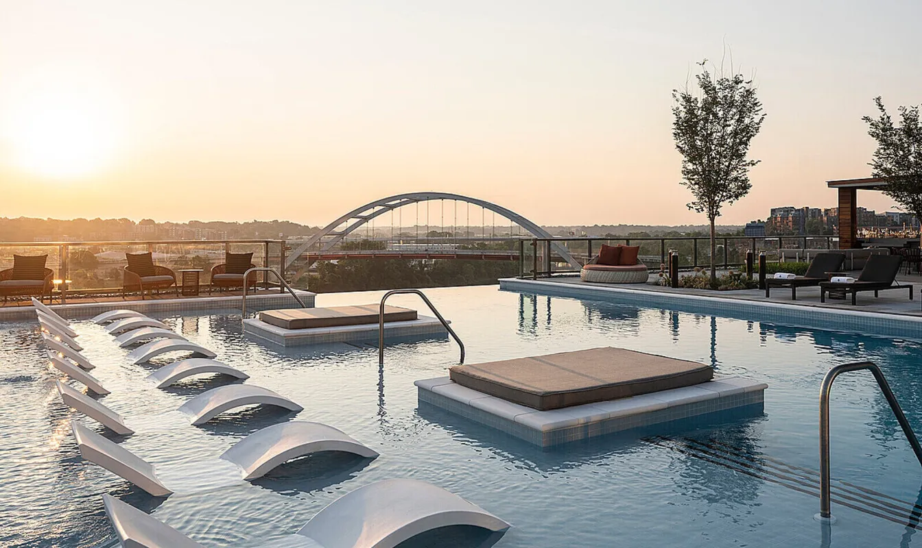 Four Seasons rooftop pool Riviera