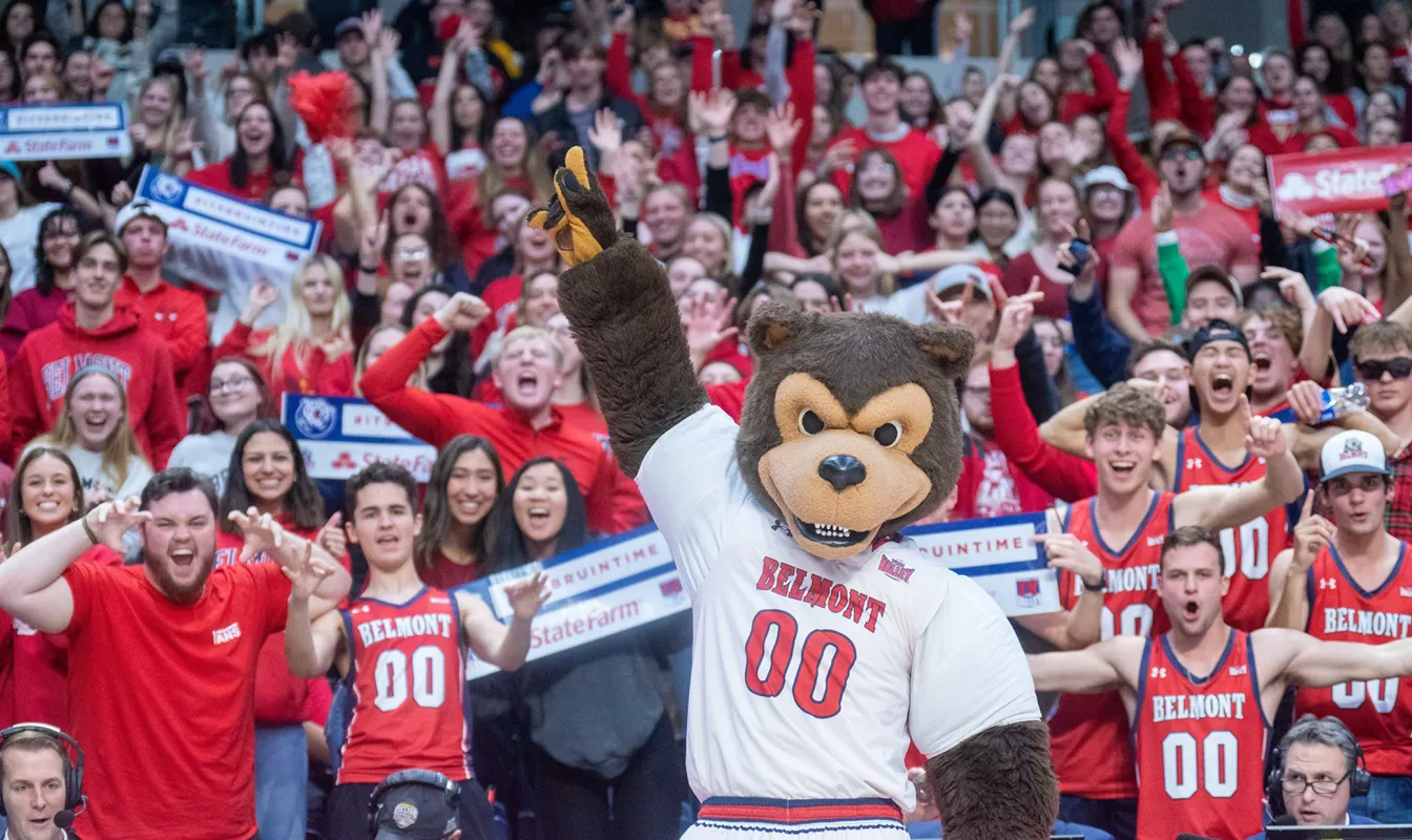 Belmont Bruin Mascot