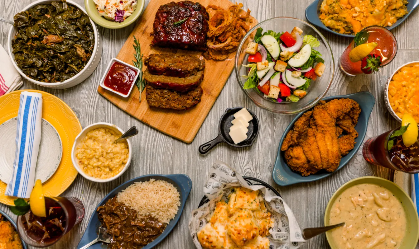 Family style meat and three