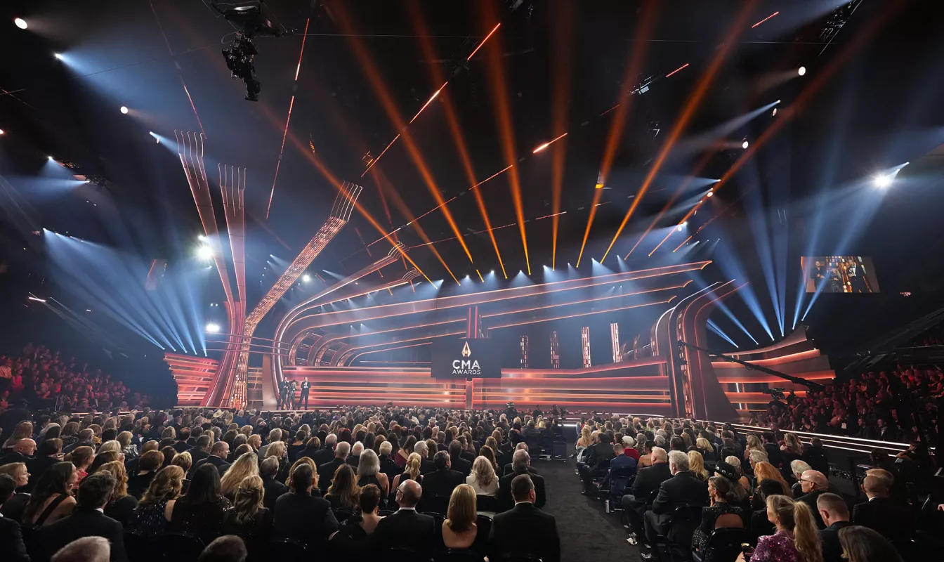 Full stage at CMA Awards