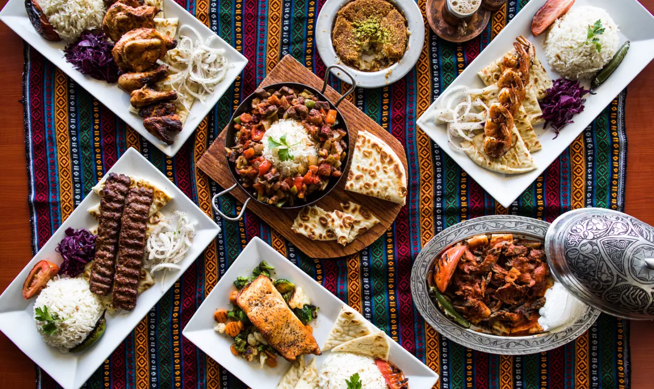Food at Edessa Restaurant