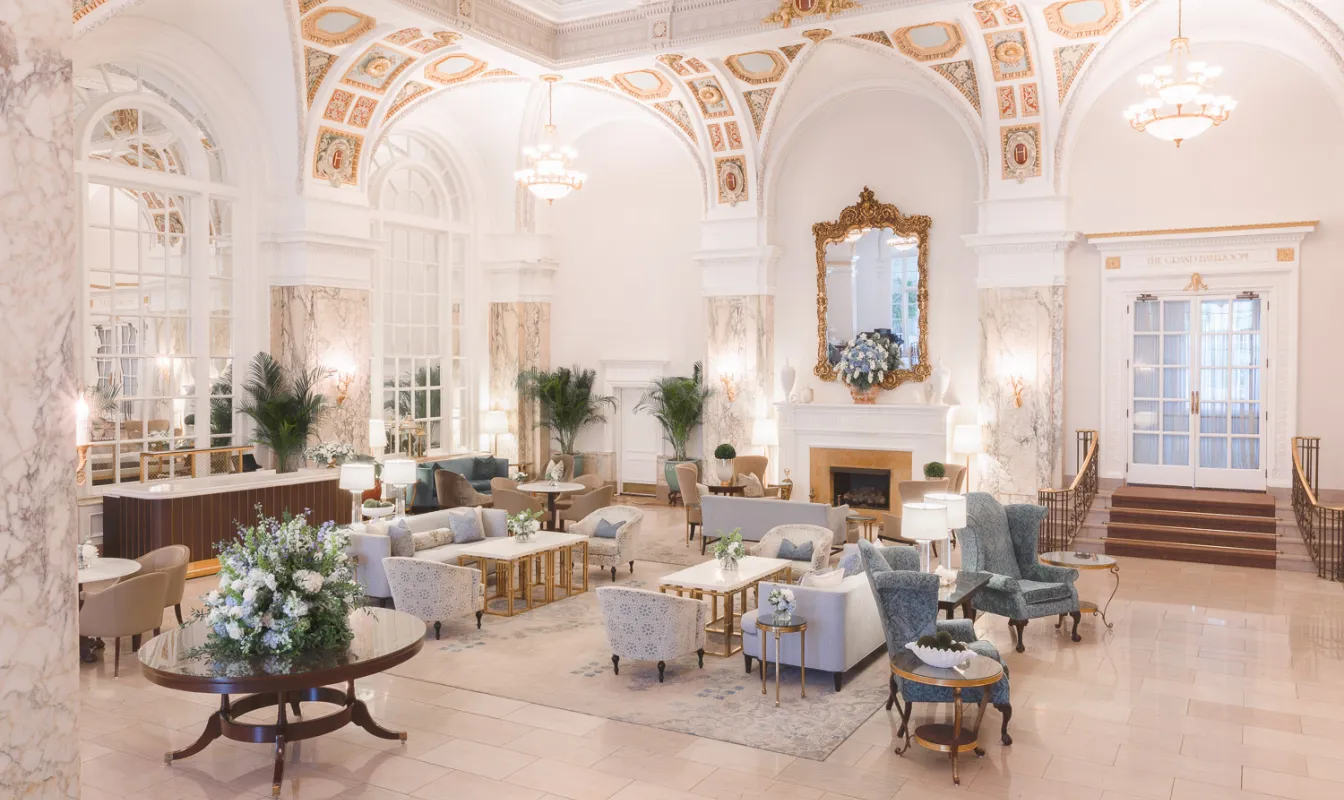 Hermitage Hotel lobby