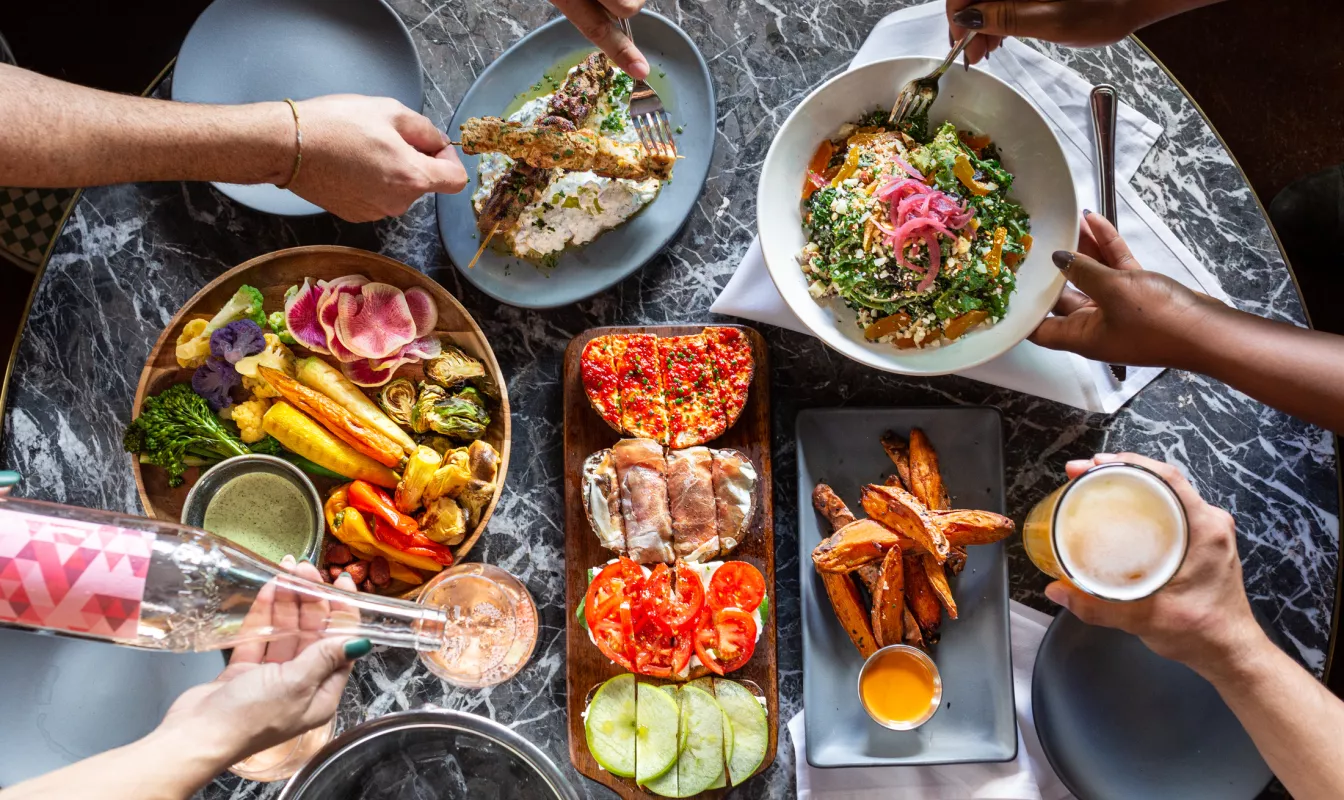 Healthy eating at Postino
