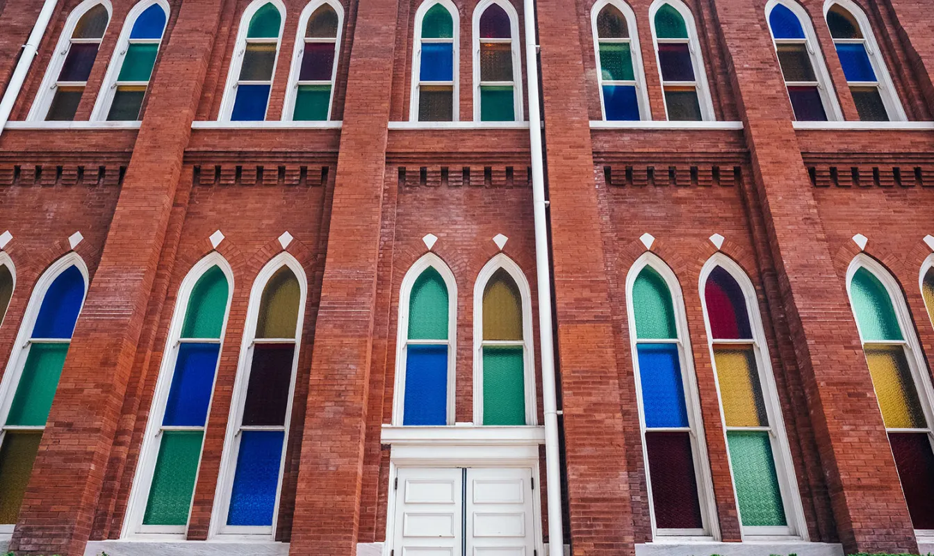 Ryman Auditorium Stained Glass