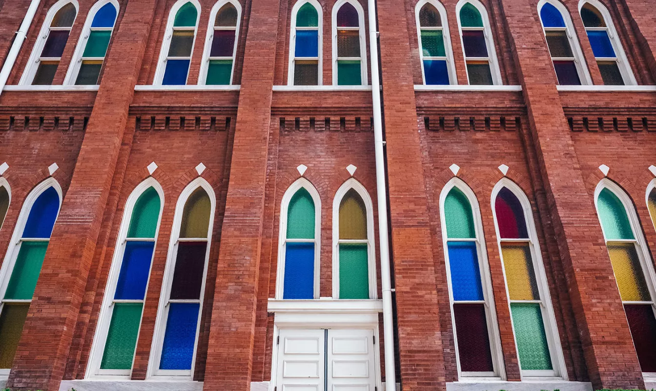 Ryman Auditorium Stained Glass