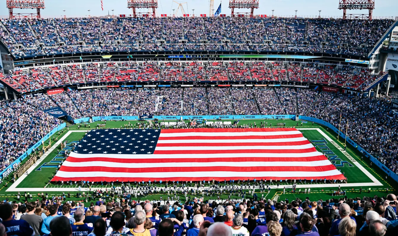 Titans Military Salute at Nissan Stadium