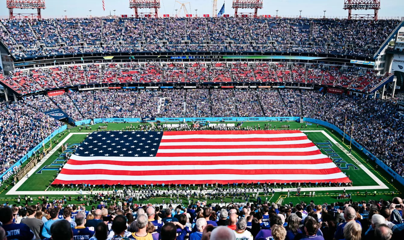 Titans Military Salute at Nissan Stadium