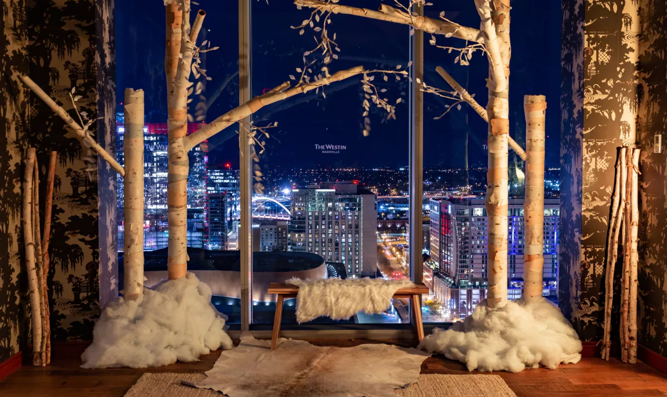 Winter Ski Chalet at the Westin