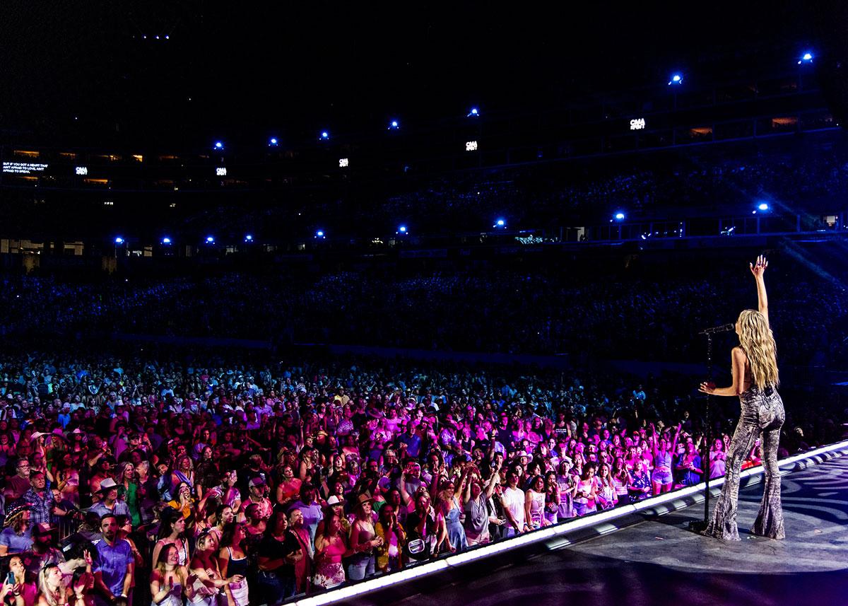 Kelsea Ballerini performs at CMA Fest 2024