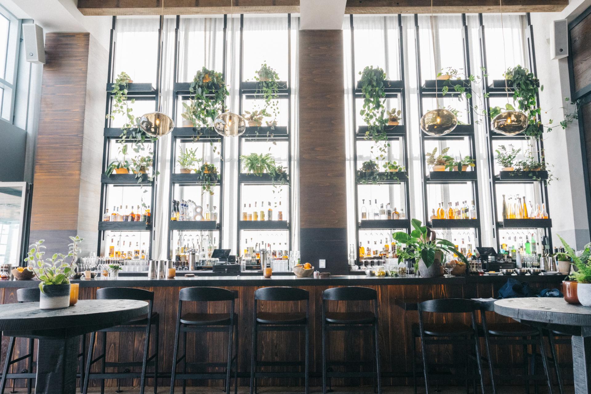 Harriett's rooftop bar