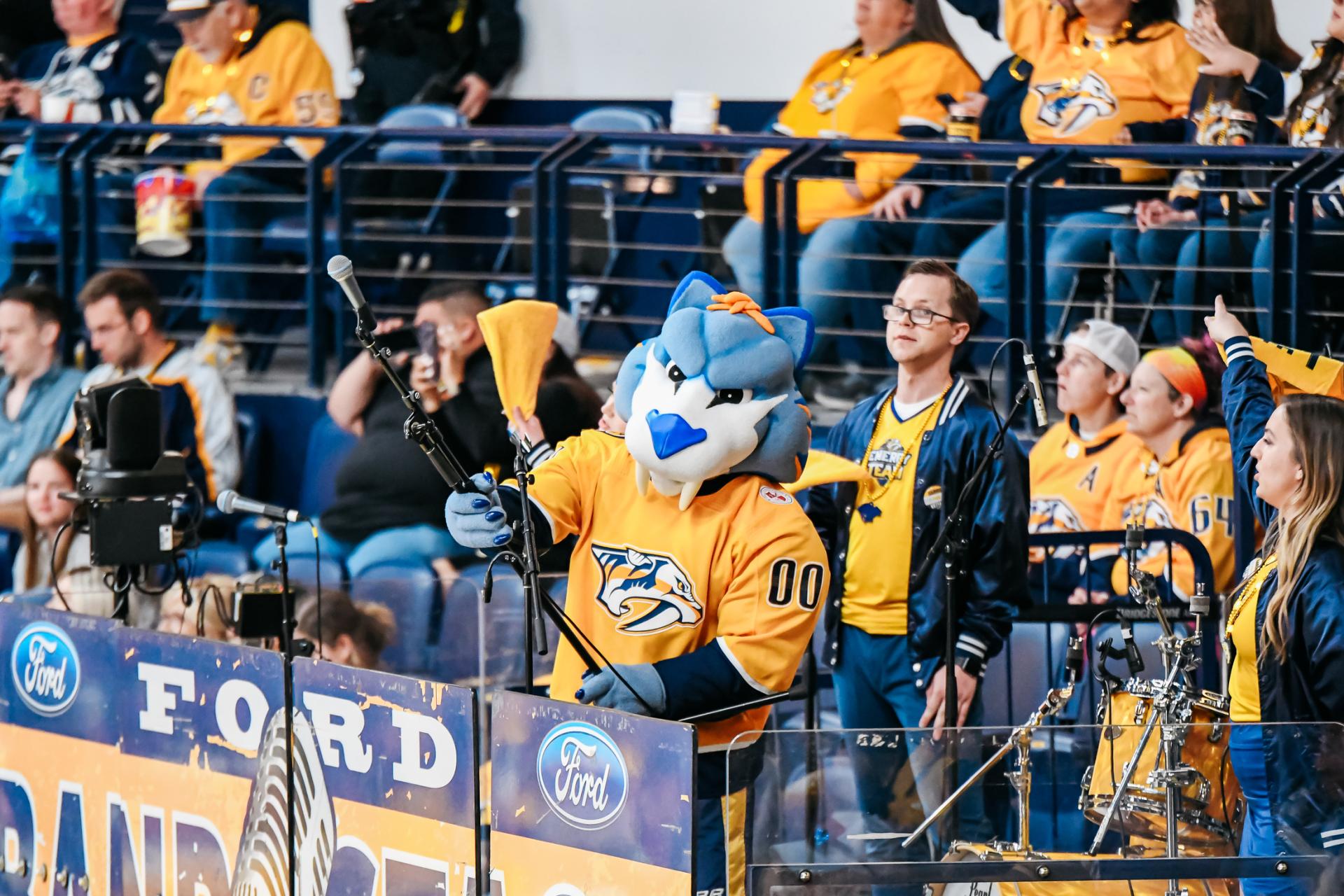 Predators Gnash Mascot