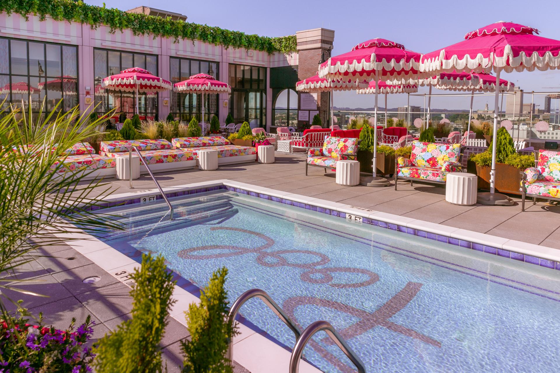 The Graduate rooftop pool