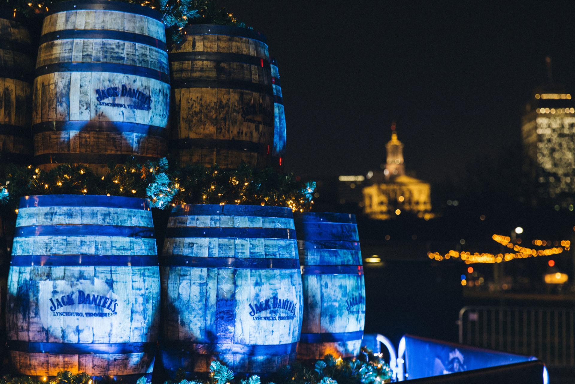 Jack Daniel's Barrel Tree at Nashville's Big Bash