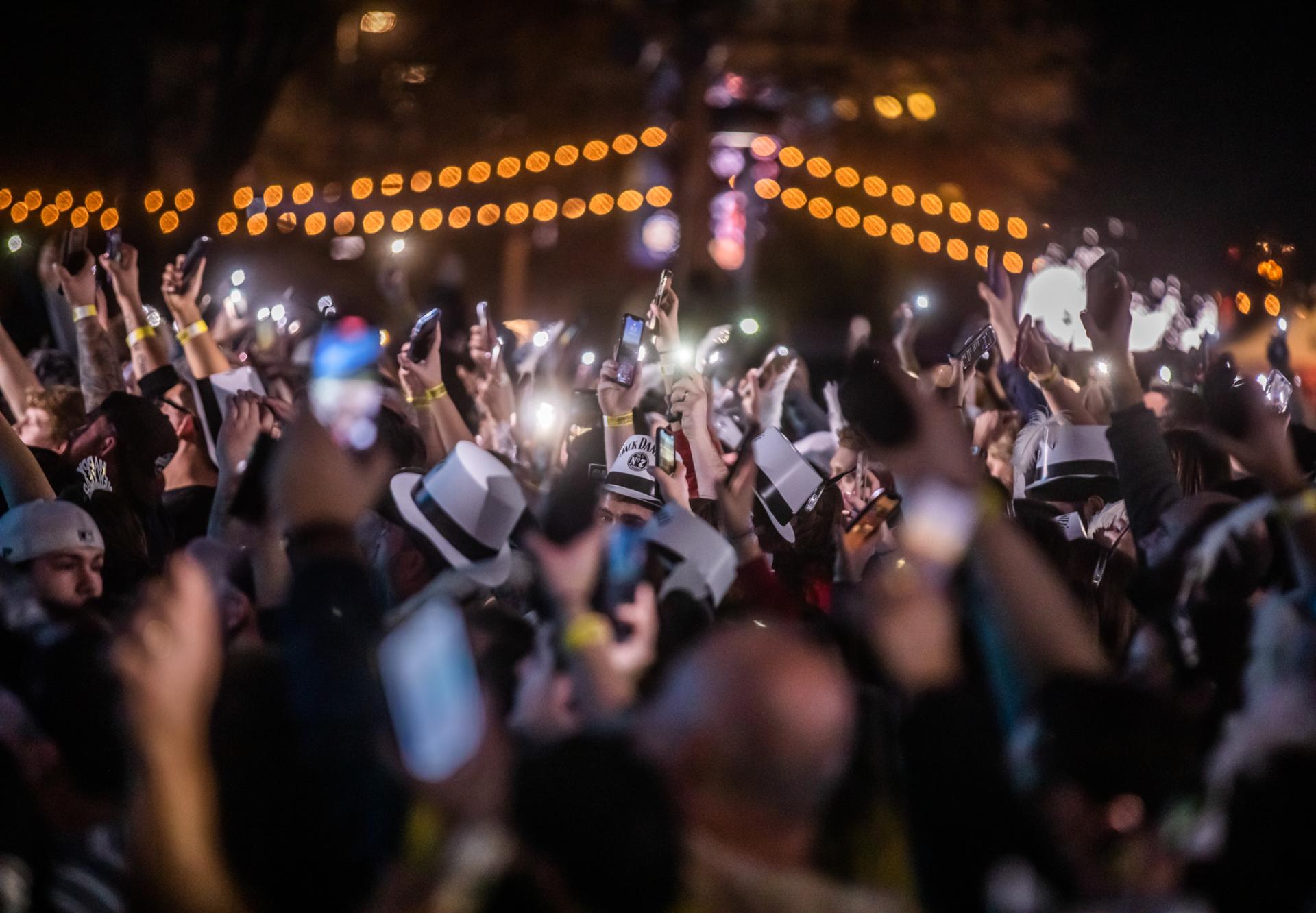 Crowd at NYE Nashville's Big Bash