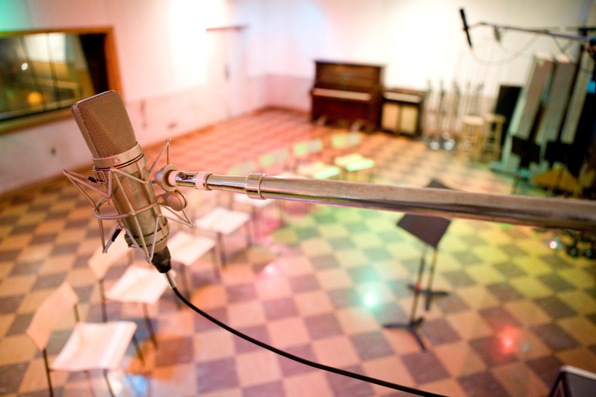 RCA Recording Studio microphone