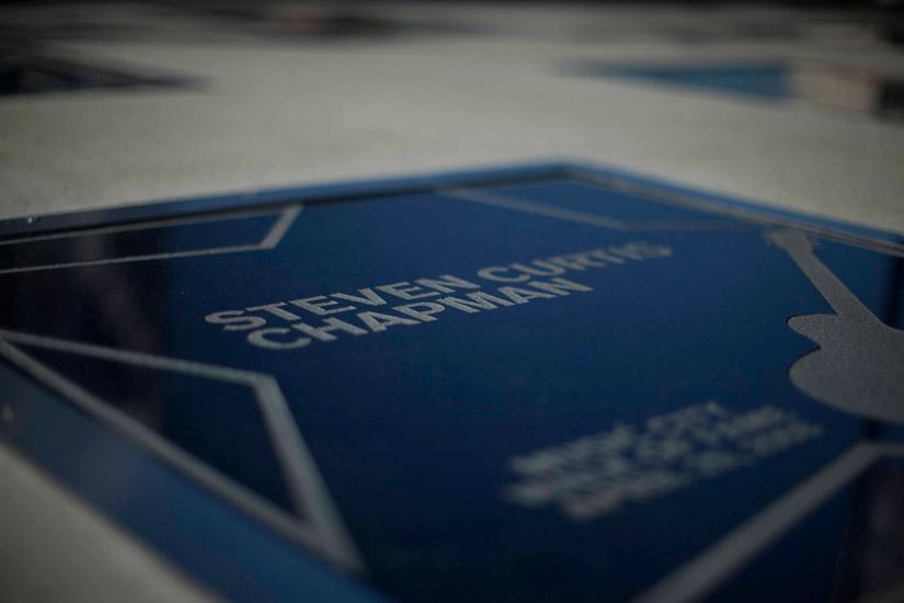 Steven Curtis Chapman Star on Music City Walk of Fame