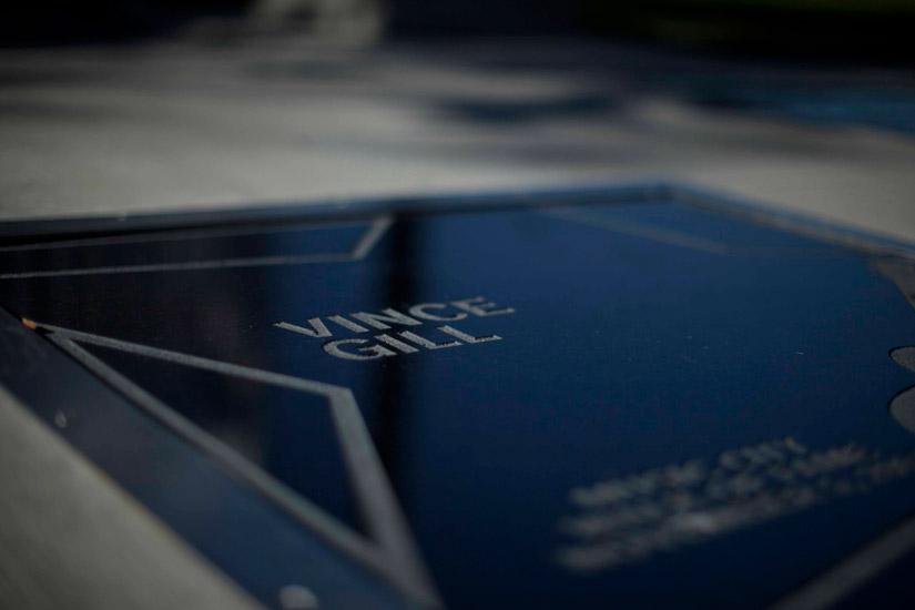 Vince Gill Star at Music City Walk of Fame