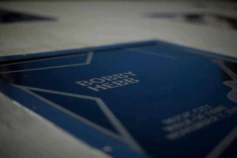 Bobby Hebb Star on the Music City Walk of Fame