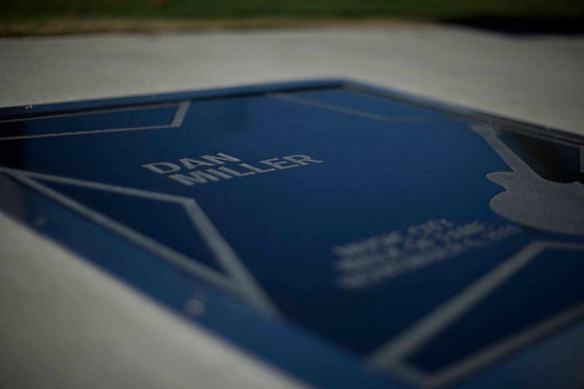 Dan Miller star on Music City Walk of Fame