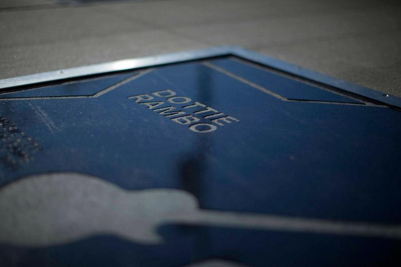 Dottie Rambo star on the Music City Walk of Fame