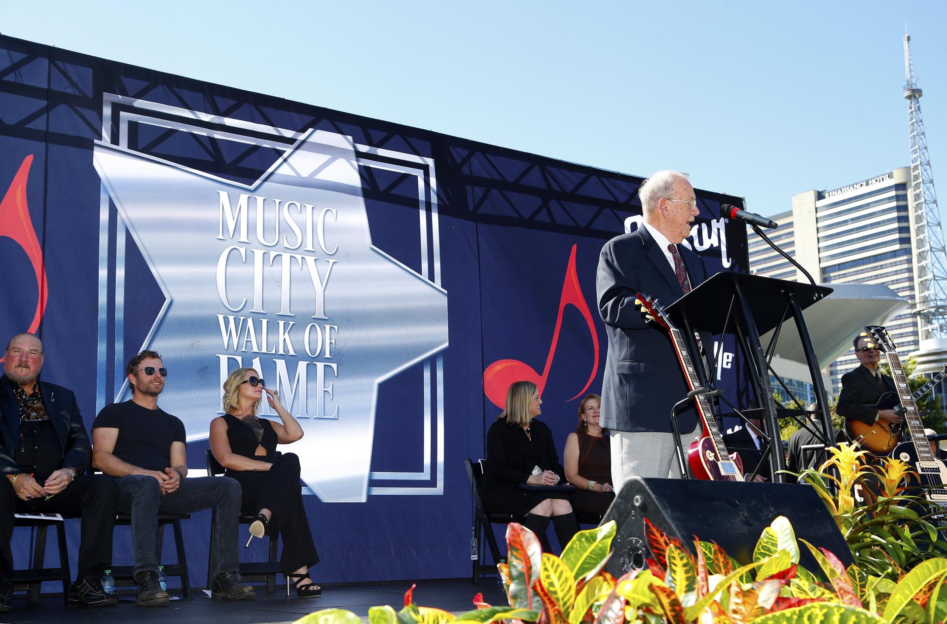 E.W. Bud Wendell Music City Walk of Fame Induction