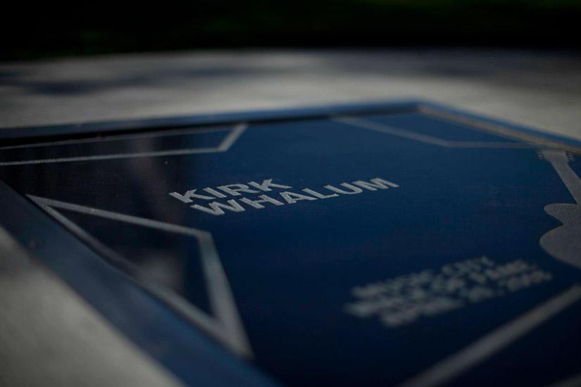 Kirk Whalum star on the Music City Walk of Fame