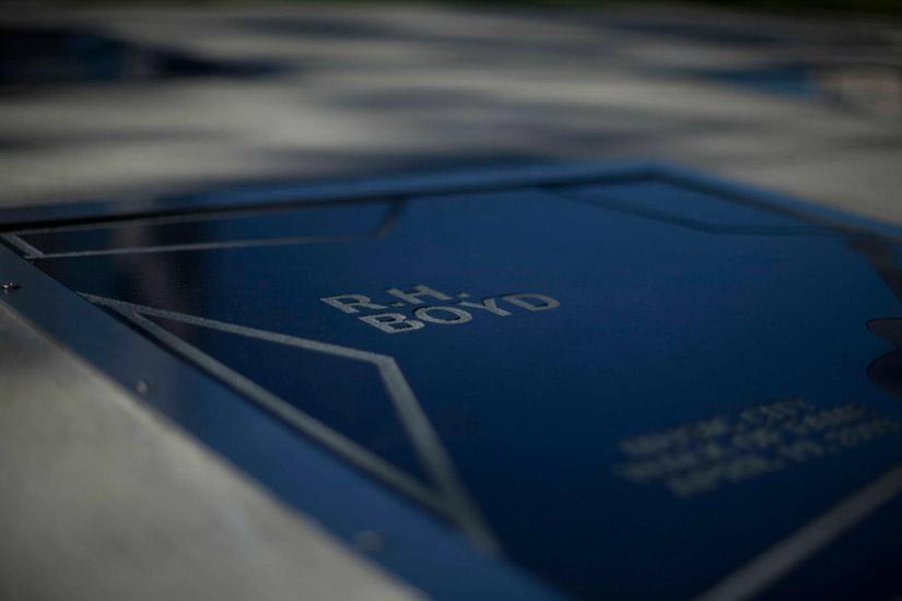 Dr. R.H. Boyd star on the Music City Walk of Fame