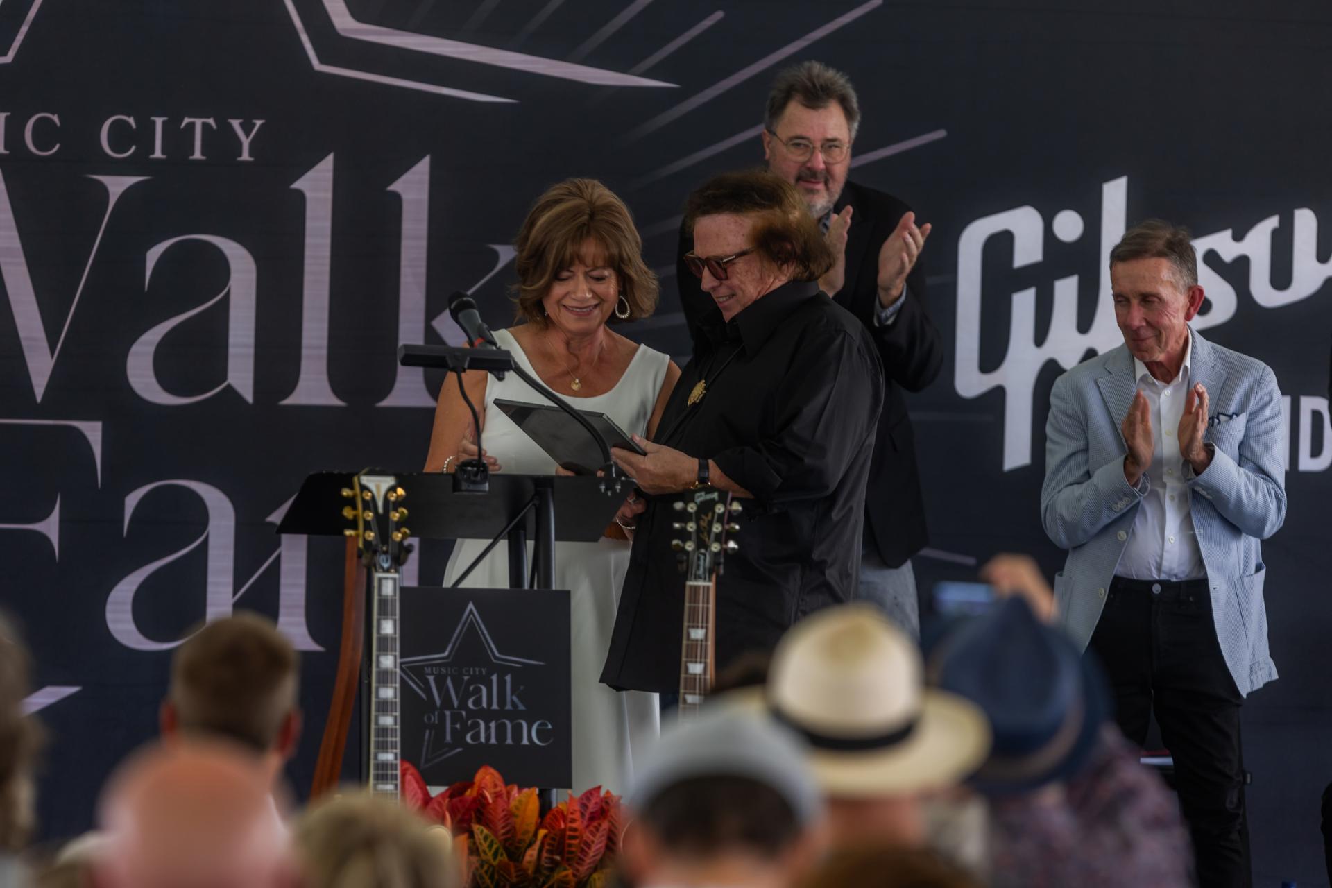 Don McLean Music City Walk of Fame Induction