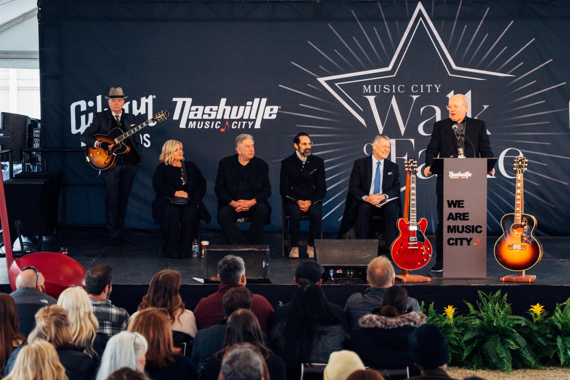Colin Reed Music City Walk of Fame Park Induction 