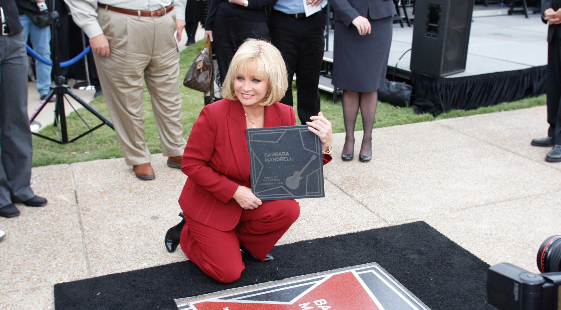 Barbara Mandrell at Music City Walk of Fame