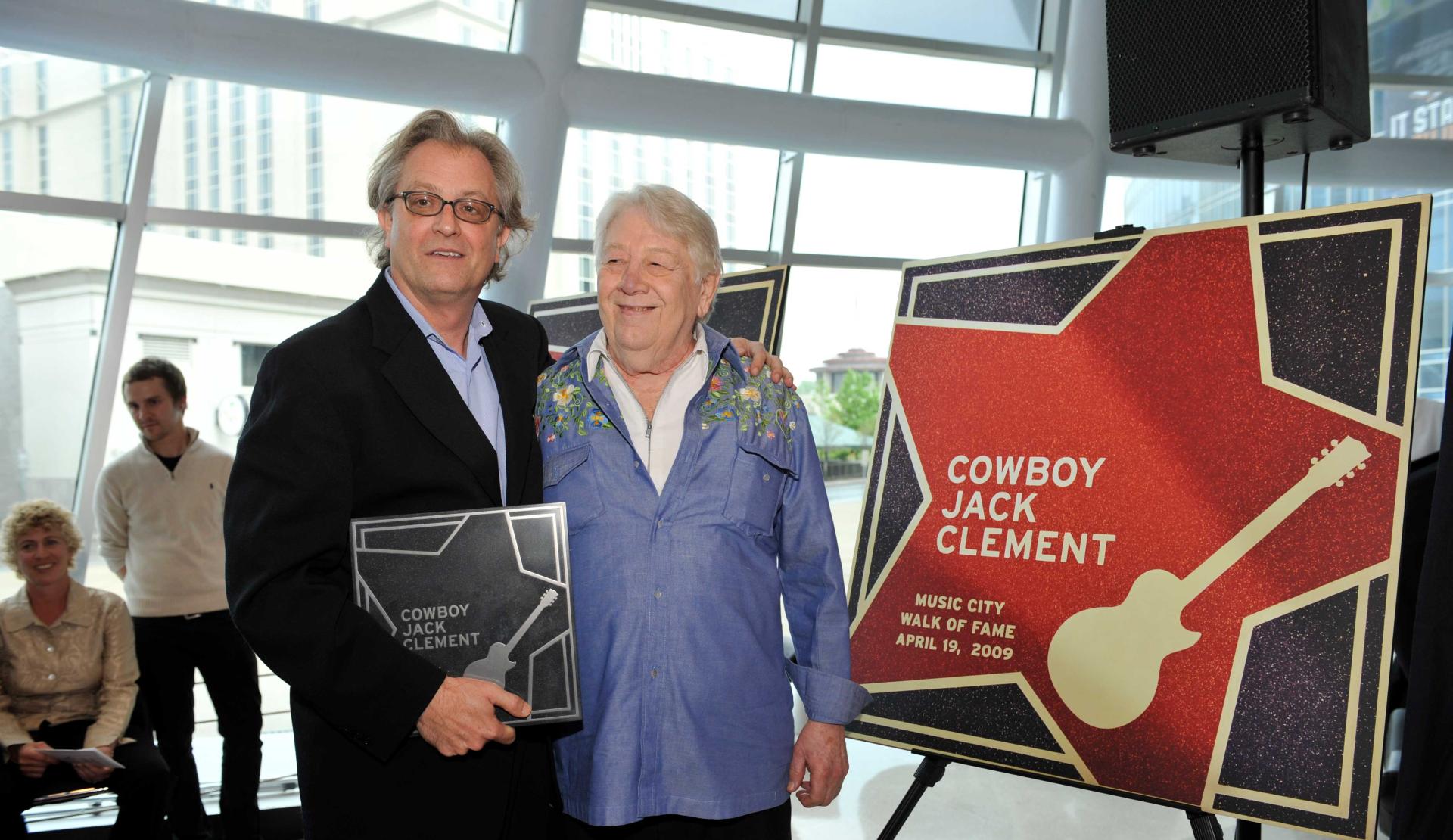 Cowboy Jack Clement Music City Walk of Fame
