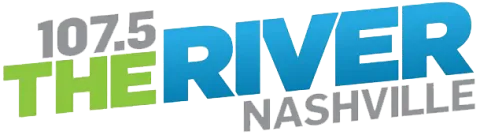 107.5 The River Logo