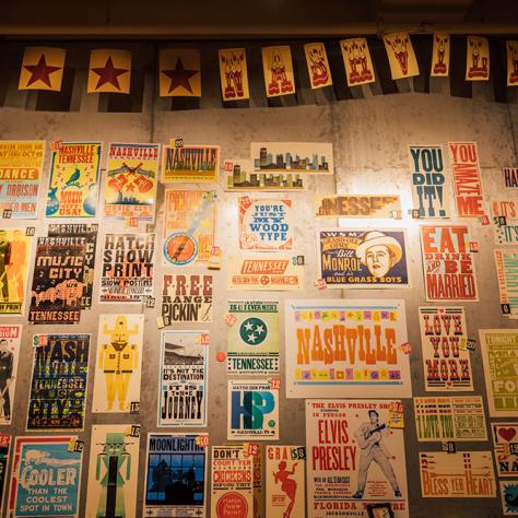 Hatch Show Print in Nashville