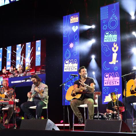 Old Dominion at CMA Fest 2024