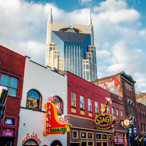 Downtown Nashville honky-tonks