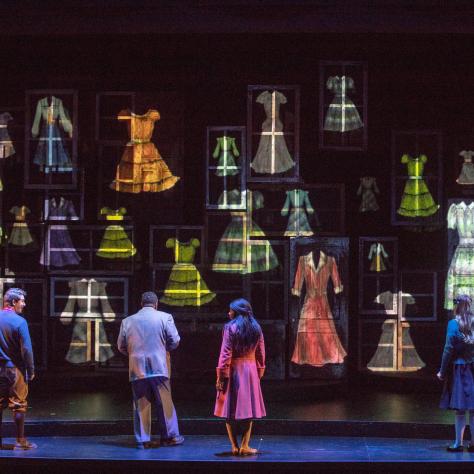 Hundred dresses production at Nashville Children's Theatre