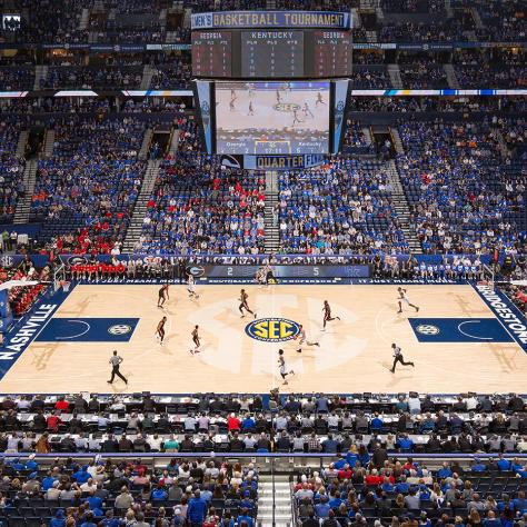 SEC Men's Basketball Tournament at Bridgestone Arena