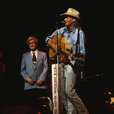 Alan Jackson at the Grand Ole Opry in 1991